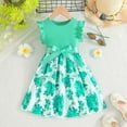 thumbnail image 2 of YABCSAZ Newborn Infant Baby Girl Dresses Lace Sleeveless Tank Dress Cotton Soft Comfy Dress Tutu Dress Bow Bag Fart Jumpsuit Boho Clothes Photo Shoot Toddler Baby 1st Birthday Outfit Size 4T, 2 of 6