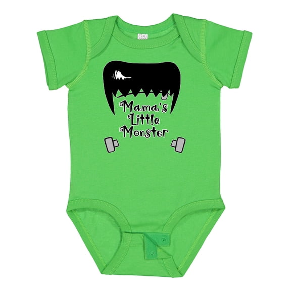 Inktastic Halloween Mama's Little Monster Frankenstein Boys or Girls Baby Bodysuit