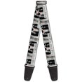 thumbnail image 1 of Buckle-Down Guitar Strap, Rabid Bunny, 2 Inches Wide, 1 of 1