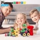 thumbnail image 3 of PicassoTiles STEM Learning Toys 105 Piece Building Block Set Kids Construction Engineering Kit Toy Blocks Children Early Education Playset w / IdeaBook, Power Drill, Clickable Ratchet, Age 3+ PTN105, 3 of 3
