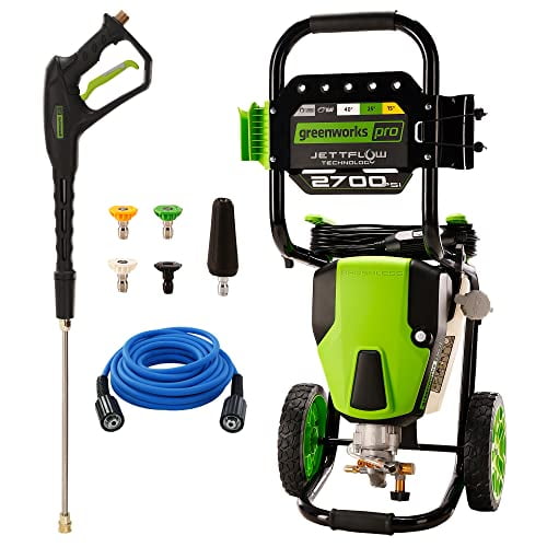 Greenworks pro 2700 psi pressure washer deals