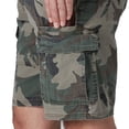 thumbnail image 3 of Pantalones cortos cargo Wrangler Authentics Classic Green Camo para hombre 38, 3 of 5