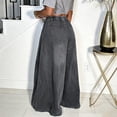 thumbnail image 6 of Karymi Shorts for Women Drawstring Waist Baggy Balloon Jeans, Wide Leg Jogger Denim Long Pants, Elastic Cuffed Hem Oversized Harem Trousers With Side Pockets Halara Pants Women, 6 of 7