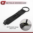 thumbnail image 6 of Unique Bargains 2 Pcs for Hanging Purses and Bags and Umbrella Etc Car Seat Headrest Hook Sturdy Car Seat Back Organizer Hooks Black Faux Leather Metal 7.6"x1.85", 6 of 7