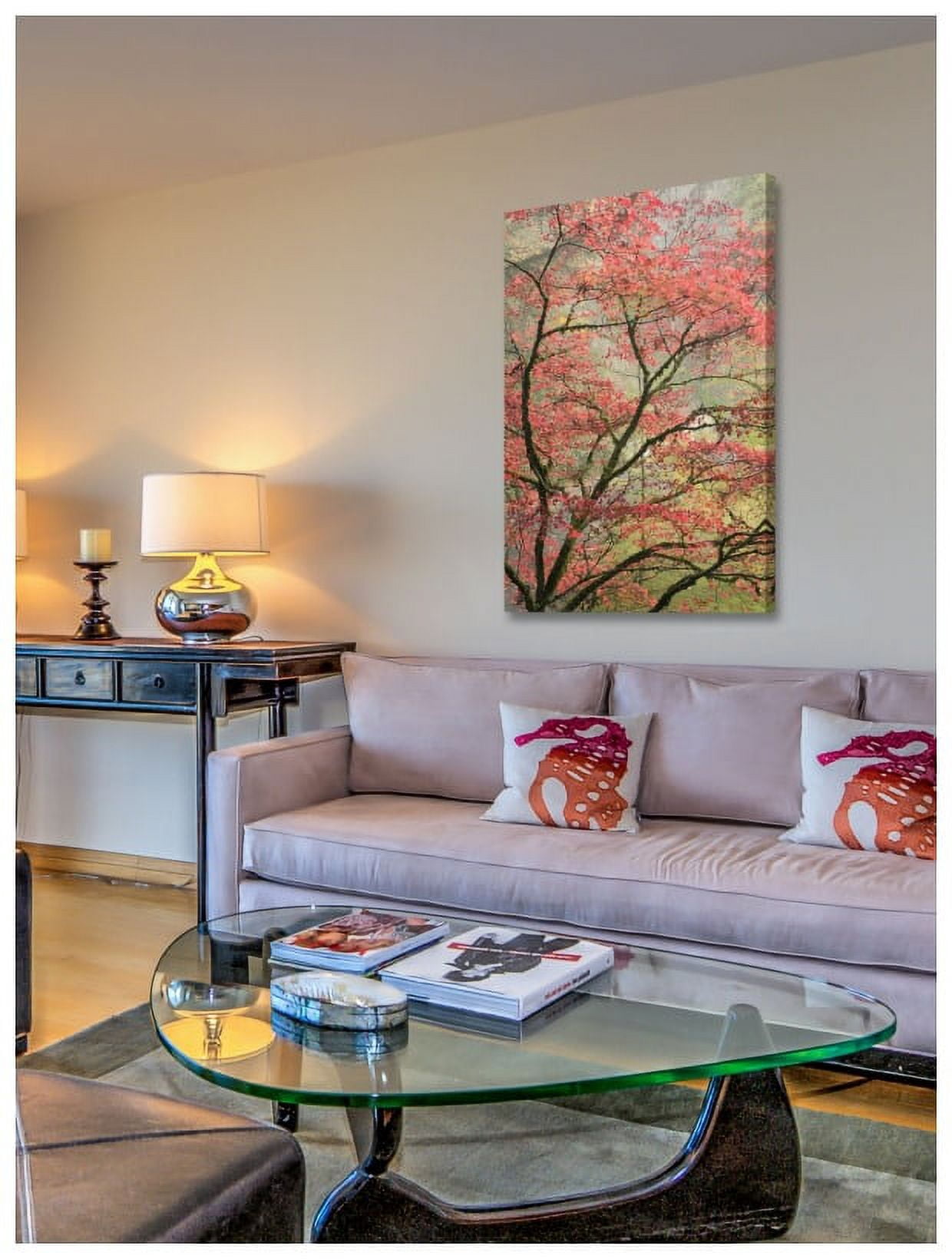 Marmont Hill "Red Zen" Painting Print on Canvas