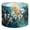 Color 3, variant on Linen Drum Lamp Shades dog cat friends looking out together 13" x 13" x 10" Lampshade for Table Lamps Floor Lamps Lamp Shade Replacement Easy Assembly Required