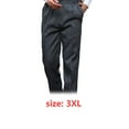 thumbnail image 3 of Pantalones de Chef Inteprter para hombre con bolsillos en la Cintura elástica holgados Zebrastreifen 3XL, 3 of 6