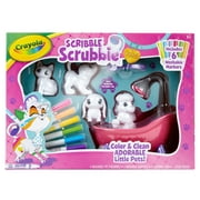 Crayola Scribble Scrubbie Pets Scrub Tub, School Supplies, Animal Toys, Gifts, Beginner Unisex Child