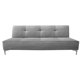 thumbnail image 2 of Sofa Cama Reclinable El Bazar Store Milo Terciopelo Gris Plata , Futon 3 posiciones, Sala, 2 of 5