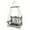 E, variant on 9.44x5.51x6.69 inch Outdoor Wooden Bird Feeder with Automatic Hanging for Garden and Balcony