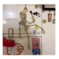 thumbnail image 5 of 3D Printed Funny Goth Skeleton Fridge Magnets, Funny Goth Human Skeleton Toy, 5 of 5