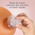 thumbnail image 3 of Pumping Pretty Inserts - 21mm (pair), Compatible with Wearable Breast Pumps, Fits 24mm to 30mm Flanges, Ideal for Flat Inverted Elastic Nipples, Breast Pump Accessories by Save The Milk, 3 of 8