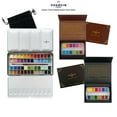 thumbnail image 6 of Charvin Extra-Fine Watercolor Pan Set, Intense  - Handmade Box Set of 12 Half-Pans - Professional Watercolor Paint Set, Made in France, Smooth Shellac-Like Finish, Glossy & Highly Transparent Pigment, 6 of 6