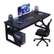 thumbnail image 5 of 31-pulgada negra small computer escritorio ideal para para oficina en casa dormitorio writing y study-a moderno work mesa para both home y oficina, 5 of 6