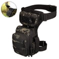 thumbnail image 2 of Bolsa táctica militar impermeable para pierna, bolsa cruzada sobre la pierna, aparejo para bicicleta al aire libre, ciclismo, senderismo, muslo, 2 of 5
