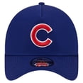 thumbnail image 2 of Men's New Era Royal Chicago Cubs Team Color A-Frame 9FORTY Adjustable Hat, 2 of 6
