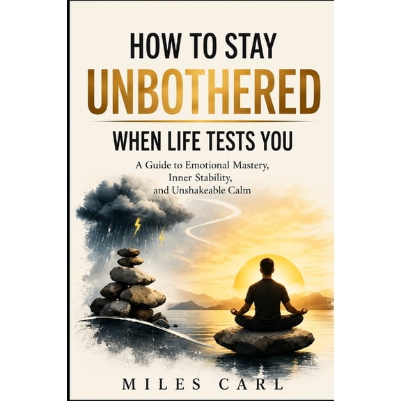 How to Stay Unbothered When Life Tests You: A Guide to Emotional Mastery, Inner Stability, and Unshakeable Calm, (Paperback)