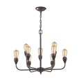 thumbnail image 1 of Elk Lighting Vernon 9 Light Chandelier in Oil Rubbed Bronze, 1 of 1