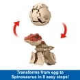 thumbnail image 3 of Jurassic World Egg to Dinosaur Transforming Figures, Hidden Hatchers 8 Step Dino Changing Toy 2 in 1, 3 of 6