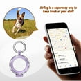 thumbnail image 5 of YUNOVA Sparkling Rhinestone AirTag Case Holder - Diamond Bling Keychain Cover Compatible with Apple AirTag, Durable Metal Protective Sleeve for Pets/Kids Tracking Accessories, 5 of 6