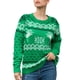 thumbnail image 1 of Suéter Abrigo Mujer Gibobby de Navidad con patrón geométrico de cuello redondo Verde XL, 1 of 4