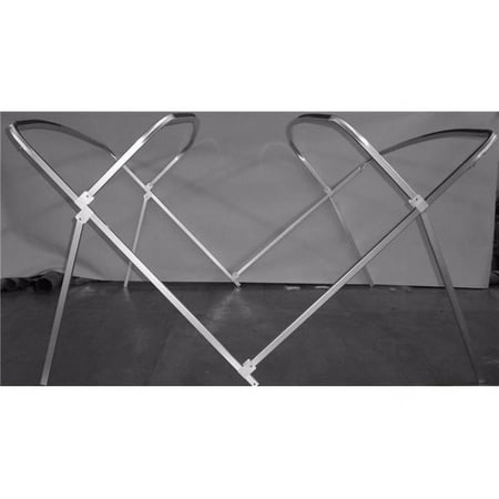 UPC: 0040011729163 | Taylor Made 88125 8 x 8 x 1.25 ft. Poly Pontoon Boat Bimini Frame Kit