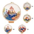 thumbnail image 3 of Coofit Embroidery Starter Kit DIY Scenery Handmade Embroidery Kit Cross Stitch Kit, 3 of 10