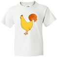 thumbnail image 3 of Inktastic Cute Yellow Chicken Youth T-Shirt, 3 of 5