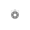 thumbnail image 2 of Acanthus Medallion 11 Inch In White Finish, 2 of 2