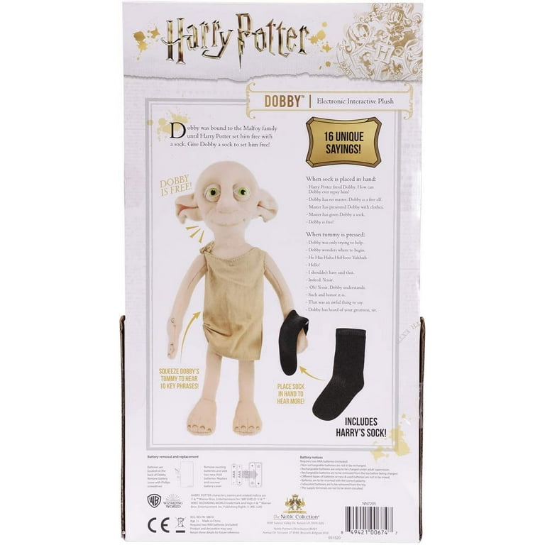 The Noble Collection Dobby™ Electronic Interactive Plush