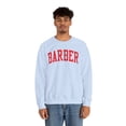 thumbnail image 5 of Barber Sweatshirt Gifts Crew Neck Shirt Long Sleeve Unisex, 5 of 7