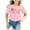 Z52-Pink, variant on MUXiin 100 Days Of School Shirt Kids 7/8 Round Neck Tee Tops Short Sleeve Back To School Shirt Letter Print Tees Shirts for Youth Girls Comfortable T-Shirts Infant To Big Kid