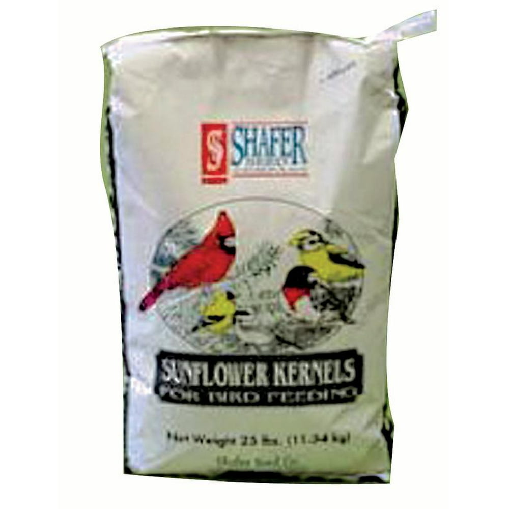 Shafer Seed Company Sunflower Kernels Coarse Bird Feed, 23 lbs