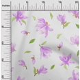 thumbnail image 1 of oneOone Silk Tabby Fabric Wildflower Watercolor Printed Craft Fabric BTY 42 Inch Wide, 1 of 4