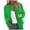 Light Green, variant on Pastel Varsity Baseball Jacket for Women, Ribbed Stand Collar Full Zip Long Sleeve, Cute Casual Preppy Outerwear, 1 Piece, S-XXL, Plus Size Friendly