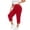 Watermelon Red, variant on Women Casual Pants Plus Size Casual Pants With Pockets Soft Stretchy Yoga Trousers For Comfortable Athletic Wear And Everyday