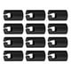 thumbnail image 2 of Cubiertas para postes de trampolín, tapas protectoras para extremos, compatibles con trampolines de 25 mm Negro 12 piezas, 2 of 9