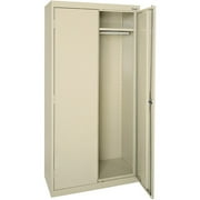 Elite Series Wardrobe Cabinet with Adjustable Shelf, 36"W x 18"D x 72"H, Putty