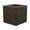 Brown, variant on Ecobo 12" Eco-Friendly Square Pot Planter, Bloco Indoor/Outdoor use, Durable, Versatile & Lightweight, Designed by Brazilian Artisans, Contemporary All-Weather Design – Grey