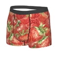 thumbnail image 2 of Disketp Strawberry Men'S Boxer Briefs,Soft And Breathable Cotton Underwear With Comfortflex Waistband, 2 of 8