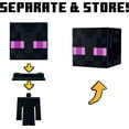 thumbnail image 3 of Minecraft Mob Head Minis Action Figures, Video Game Character Figure, 3 of 7