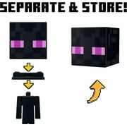 Minecraft Mob Head Minis Action Figures, Video Game Character Figure