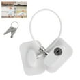 thumbnail image 7 of Ghojet 1 Refrigerator Door Lock Strong Adhesive Freezer Child Safety Cabinet Lock Keys - White, 7 of 7