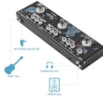 thumbnail image 3 of ROWIN 3-in-1 Guitar Multi Effects Pedal Delay/Ocean Verb/Roto Engine Aluminum Alloy Shell with True Bypass Function Portable Electric Guitar Effect Pedal DC 9V 6.35mm Input/Output Interface, 3 of 9