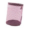 thumbnail image 4 of Bolas de golf Bolsa de almacenamiento Drawstring Multipurpose para playa con accesorios de cierre de cerradura de cable Saco de material portátil Rosa, 4 of 8