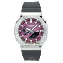 Casio G-Shock G-Steel Bio-Based Resin Strap Smartphone Link Analog Digital Pink Dial Solar GBM-2100A-4B 200M Men's Watch