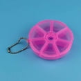 thumbnail image 1 of QualitChoice Weekly Daily Pill Box Organiser Tablet Storage Dispenser 7 Day Week Pink 1Set, 1 of 3