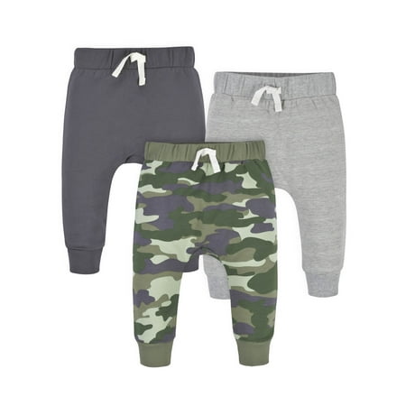 

Gerber Baby & Toddler Boys Premium Jogger 3-Pack (Newborn - 5T)