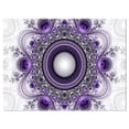 thumbnail image 2 of Design Art - Motif Fractal Violet avec Cercles, 2 of 3