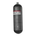 thumbnail image 5 of TUXING 6.8L/414ci Carbon Fiber Paintball HPA Air Tank,4500psi PCP Air System Dual Gauge Valve 24-inches High Pressure Hose with Double Quick Diconnect, 5 of 6